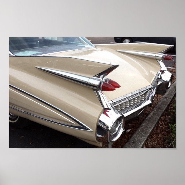 Affiche Vintage Cadillac Fleetwood (Devant)