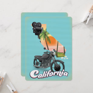 affiche vintage California Travel