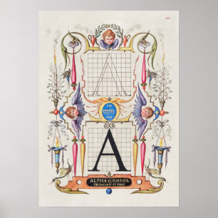 Affiche Vintage Calligraphy