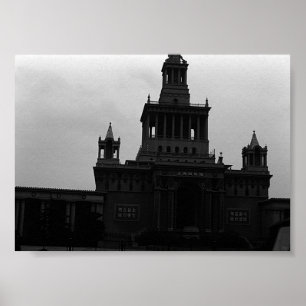 Affiche Vintage China Exhibition hall