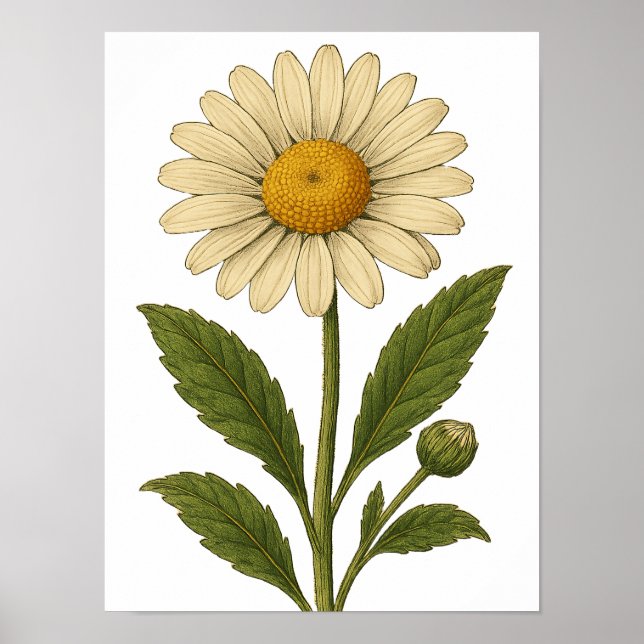 Affiche Vintage Daisy (Devant)