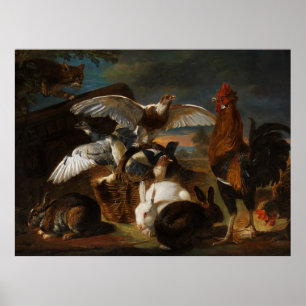 Affiche Vintage David de Coninck Allégorie de la Vigilance