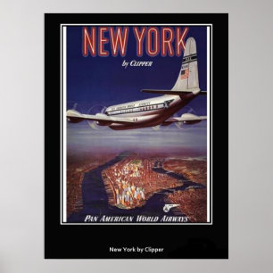 Affiche vintage de New York