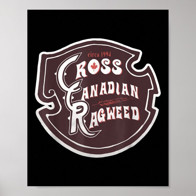 Affiche Vintage de Ragweed canadien (Devant)