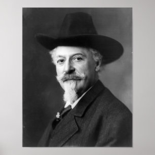 Affiche vintage de William F Cody