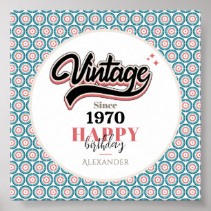 Affiche Vintage depuis - 1970