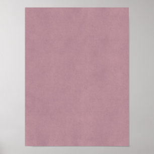 Affiche Vintage Dusty Rose Parchment Modèle Blank