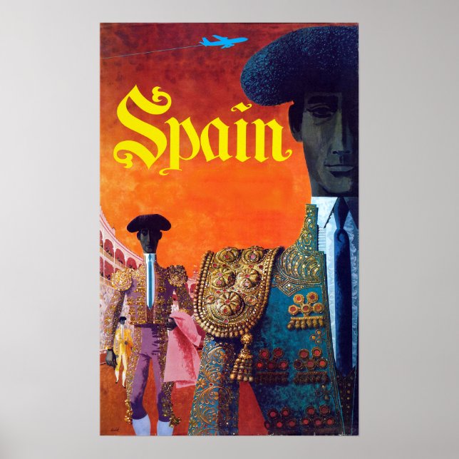 Affiche Vintage Espagne Torero Torero (Devant)
