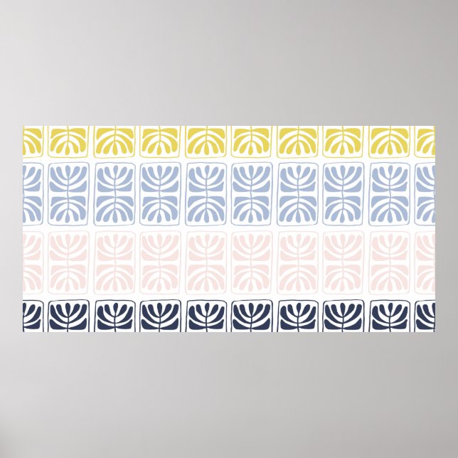 Affiche Vintage ethnic seamless  (Devant)