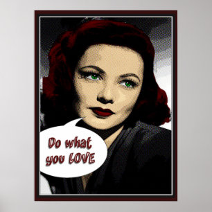 Affiche Vintage Faites ce que vous aimez