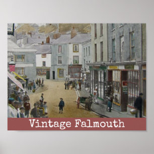 Affiche vintage Falmouth
