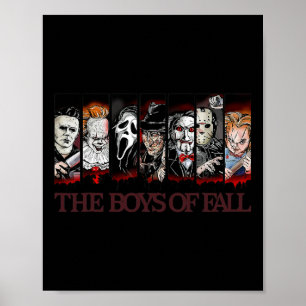 Affiche Vintage film d'horreur d'Halloween-thanksgiving-