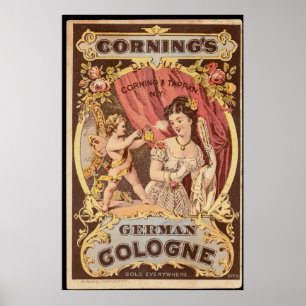 Affiche Vintage German Cologne