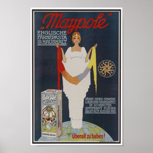 Affiche Vintage German Pasta Advertisement (Devant)