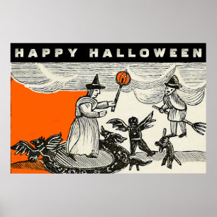 Affiche Vintage Halloween