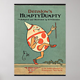 Affiche Vintage Humpty Dumpty