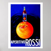Vintage Italian aperitivo advertising