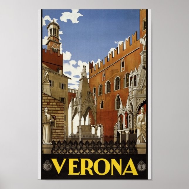 Affiche Vintage Italie (Devant)