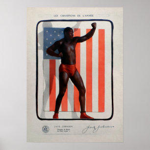 Affiche Vintage Jack Johnson