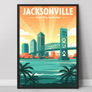 Affiche Vintage Jacksonville