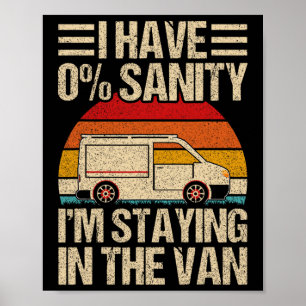 Affiche Vintage Je Reste Dans Tha Van Phasmophobia Hommes