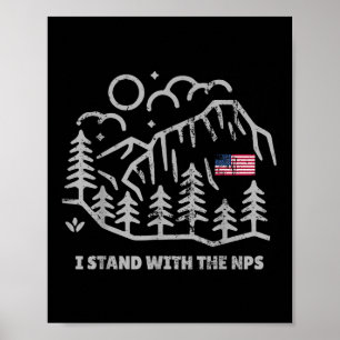 Affiche Vintage Je Suis Avec Les Hommes Femmes De La Nps