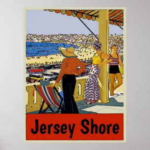 Affiche Vintage Jersey Shore