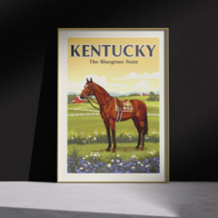 Affiche Vintage Kentucky