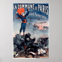 Affiche vintage La Commune de Paris 1871