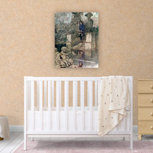 Affiche Vintage L'Art du Jardin Secret pour la Chambre d'E