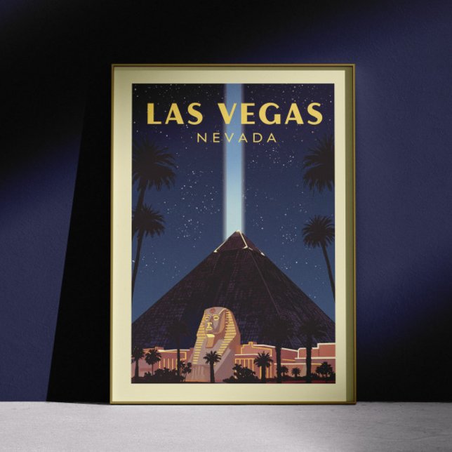 Affiche Vintage Las Vegas Nevada (Créateur téléchargé)