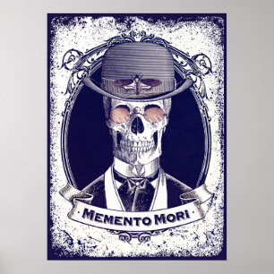 Affiche vintage Memento Mori