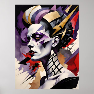 Affiche Vintage Monster Bride