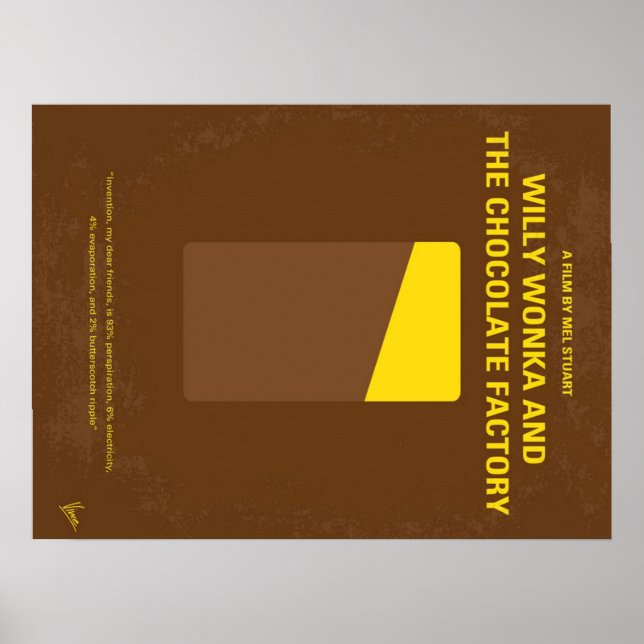 Affiche Vintage My Willy Wonka And The Chocolate Factory (Devant)