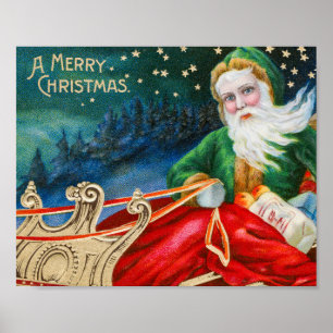 Affiche Vintage Noël