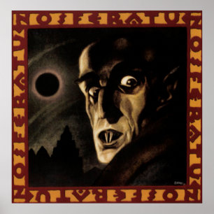 Affiche Vintage Nosferatu Premier Souvenir