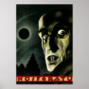 Affiche Vintage Nosferatu Promo Art