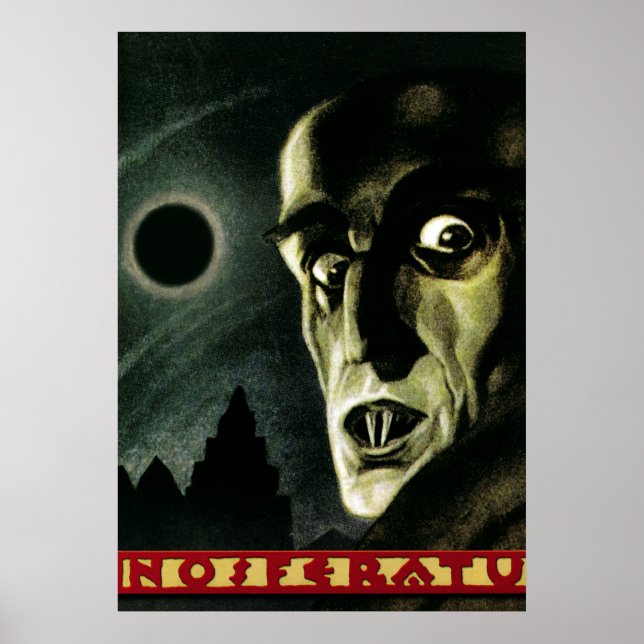 Affiche Vintage Nosferatu Promo Art (Devant)
