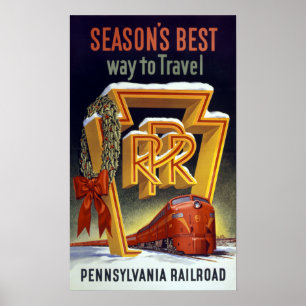 Affiche Vintage Pennsylvania Railroad
