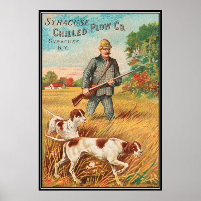 Affiche Vintage : publicité agricole - (Devant)