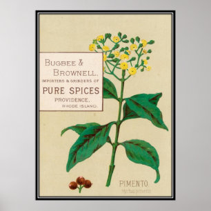 Affiche Vintage : publicité alimentaire -