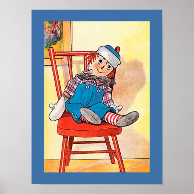 Affiche Vintage RAGGEDY ANDY Image (Devant)