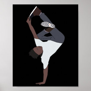 Affiche Vintage Rap 80s 90s Hip hop Lover Urban Dance Danc