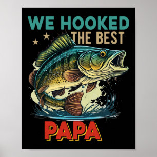 Affiche Vintage Retro Nous Avons Accroché Le Meilleur Papa