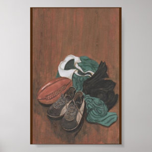 Affiche Vintage Rugby