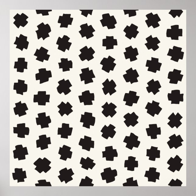 Affiche Vintage Seamless Pattern. Abstract Background With (Devant)