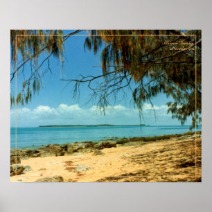 Affiche Vintage seaside photo