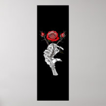 Vintage Skeleton Rose Valentine