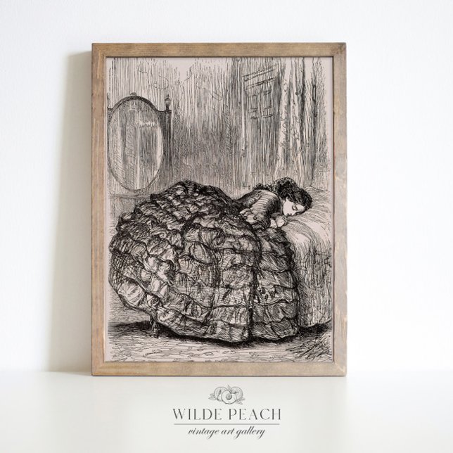 Affiche Vintage sketch drawing (Créateur téléchargé)