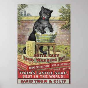 Affiche Vintage Soap Advertisement